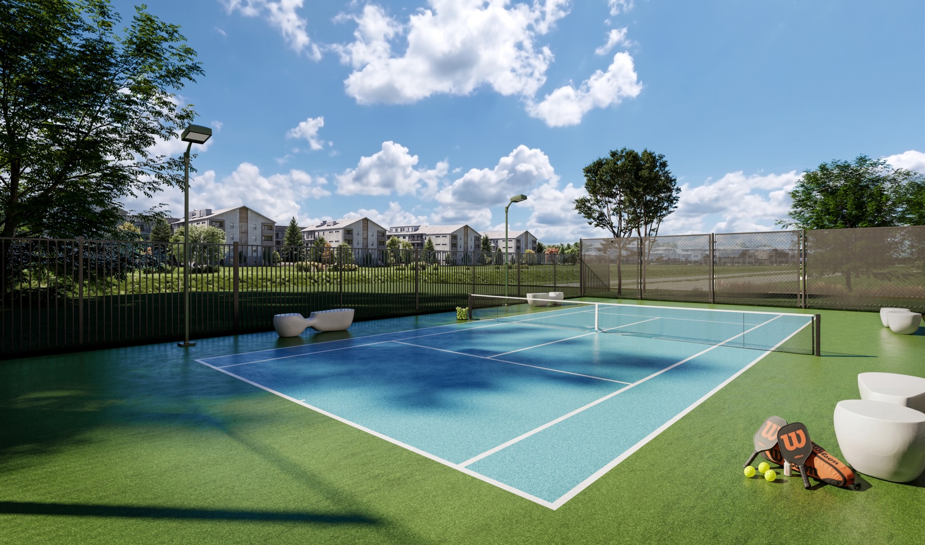 pickleball court